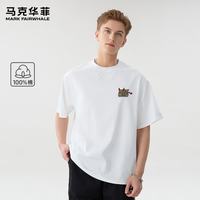 马克华菲 重磅纯棉印花 短袖T恤