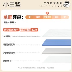 城市爱情 新品软薄床垫学生宿舍租房榻榻米记忆棉隔脏垫
