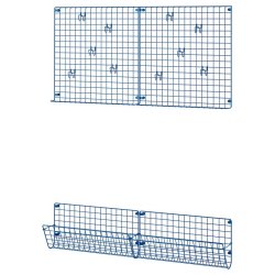 宜家 日本直邮GREJIG 玄关家具套装 蓝色