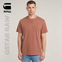G-STAR RAW 弹力Nifous圆领时尚短袖男士流行舒适透气T恤D24449