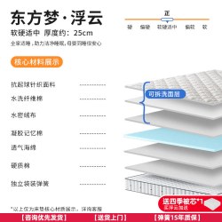 穗宝 东方梦流光 记忆棉床垫 1500mm*2000mm 浮云