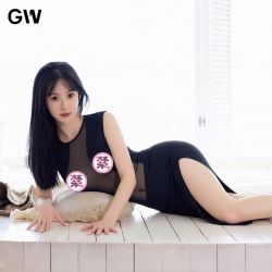 拼接网纱高开叉长裙2026新款纯色修身包臀款气质御姐约会连衣裙
