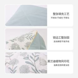丽婴房 婴童被柔软印花夏凉被 雾蓝花序 110*150cm