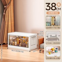 收纳柜子置物柜卧室储物柜可移动客厅塑料零食柜家用宝宝衣柜