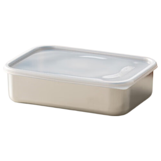 百畅 304不锈钢保鲜盒 500ml