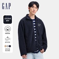 百亿补贴：Gap 女士仿羊羔绒立领抓绒卫衣外套 658863
