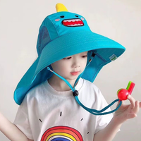 儿童披肩遮阳帽 护颈防晒太阳帽