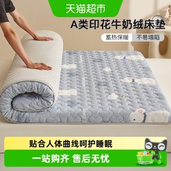 洁丽雅 JL15ABP 牛奶绒床垫 90*200cm 可爱鸭