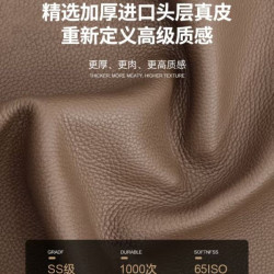 政府补贴真皮沙发头层牛皮客厅2026新款意式轻奢云朵直排皮艺沙发
