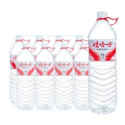 娃哈哈 纯净水2.15L*8瓶 塑膜装大瓶装水