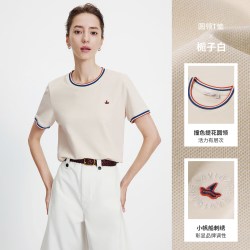 navigare 圆领短袖 女士T恤