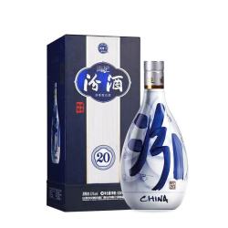 汾酒 青花20 53度 500ml 清香型白酒 *6瓶 非原箱
