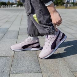 PUMA 透气软皮 女士运动鞋