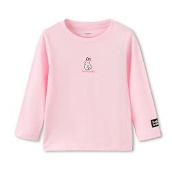 巴拉巴拉 基础百搭婴幼儿童t恤男童女童长袖圆领t恤春秋装小童卡通印花潮