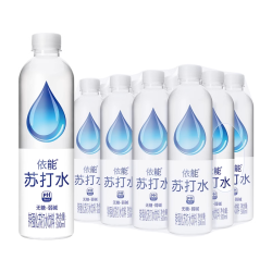 依能 西柚味无糖弱碱性苏打水饮料 500mL*12瓶