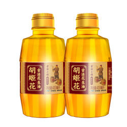 胡姬花 古法小榨花生油 400mL*2瓶