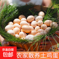 新鲜鲜鸡蛋农家五谷喂养生鲜溏心蛋水煮蛋早餐超市 10枚