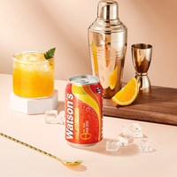 屈臣氏 苏打汽水路易波士茶口味碳酸饮料325ml*8罐