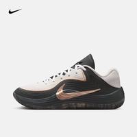 NIKE 男子透气实战篮球鞋秋季抗扭低帮NIKE PRECISION 8 IH1104 002煤黑/落日雾黄/帆白/落日雾黄 44