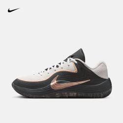 NIKE 男子透气实战篮球鞋秋季抗扭低帮NIKE PRECISION 8 IH1104 002煤黑/落日雾黄/帆白/落日雾黄 44