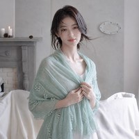 夏金采 女士披肩 W0088 185cm