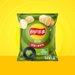 乐事 马铃薯片 清新芥香味 135g