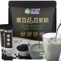 冰泉 黑豆纯豆浆粉216g无添加糖非转基因黑豆粉备孕健身高蛋白早餐