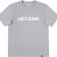 Lee 舒适版圆领字母印花短袖T恤