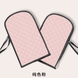 缪塔 2024.3.24 电动车防晒手套 夏季隔热防紫外线 均码 纯色粉
