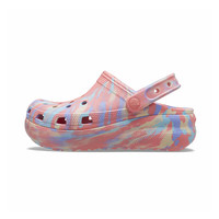 crocs 经典萌萌石花纹小Clog K童沙滩凉拖鞋 207837-6VU