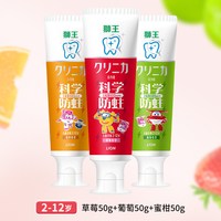 88VIP：狮王 齿力佳科学防蛀儿童牙膏牙刷2-6-12岁