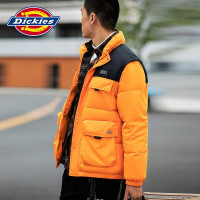 Dickies 羽绒服 多口袋基础款外套 男士休闲百搭厚外套 9460 柿子橙 S S 充绒量：165g