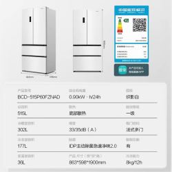 容声 515方糖机皇冰箱自动制冰 BCD-515P60FZNAD