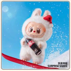 泡泡玛特 THE MONSTERS 可口可乐系列搪胶脸盲盒 LABUBU 单只