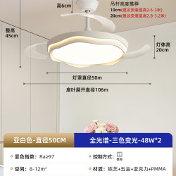 PARSA PSM6446-10 隐形风扇灯 长杆款 三色变光