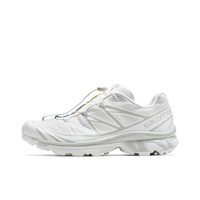 SALOMON萨洛蒙 XT-6 低帮越野跑鞋 冰川白