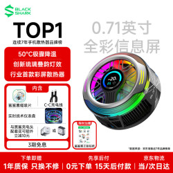 黑鲨 6 Pro 磁吸半导体散热背夹 黑色