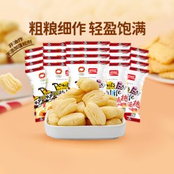 盼盼 膨化麦香鸡味块105g*1袋薯片爆米花锅巴休闲零食礼包凑单小吃