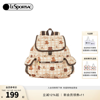 LeSportsac 新款潮流系列 女士双肩包 暖格小熊