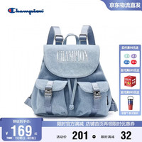 Champion 冠军双肩包男女 休闲运动时尚背包 生日礼物 25FWP54 中蓝 MIC