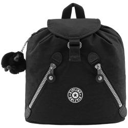 kipling 凯浦林  FUNDAMENTAL S 竞黑色 双肩包