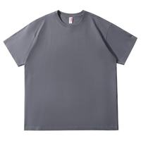 凡客诚品 230克重磅棉质短袖上衣夏装男女同款 铁灰 2XL