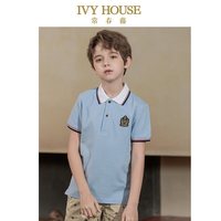 IVY HOUSE 童装男女童POLO衫夏季款 基础百搭短袖T恤时尚