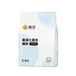 撸宠 玉米豆腐猫砂白茶膨润土猫砂砂除臭抑菌低尘可冲厕所防臭猫沙
