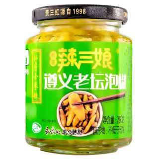 贵三红 遵义老坛泡椒 260g*2罐(袋)