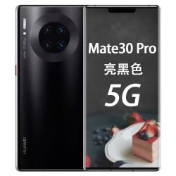 华为 Mate 30 Pro 直面屏 麒麟990高配 5G全网通   工作游戏手机 亮黑色 8G+128GB