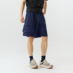斯凯奇 2026年夏季短裤男梭织短裤日常舒适大口袋男
