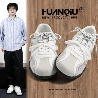 HUANQIU环球 厚底增高 男士休闲鞋