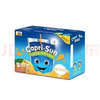 果倍爽 橙味果汁饮料 200ml*10袋 整箱 果泥儿童零食