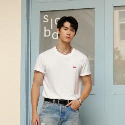 Levi's LOGO印花 短袖T恤  白色